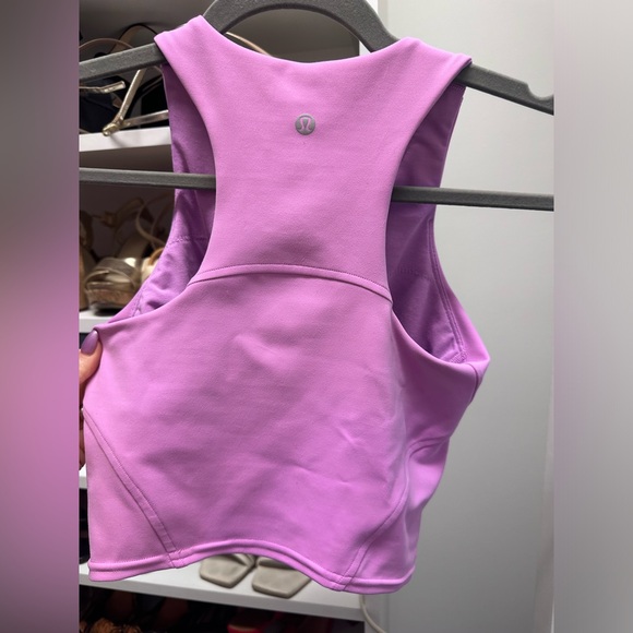 lululemon athletica Tops - Lululemon Wunder Train Racerback - Pink Mauve -size 2 -Pre Owned
